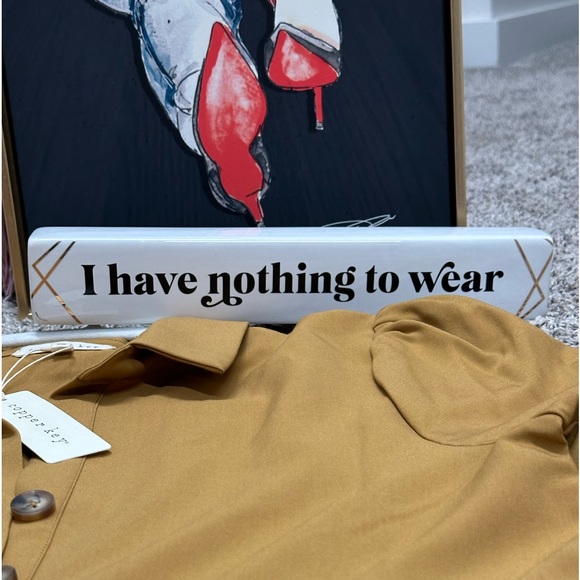 💛💛COPPER KEY MUSTARD COLOR A LINE DRESS SZ Small 💛💛NWT - Picture 11 of 16